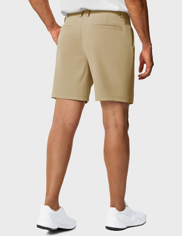 TACVASEN 7in casual shorts side pocket detail shows secure storage for essentials.