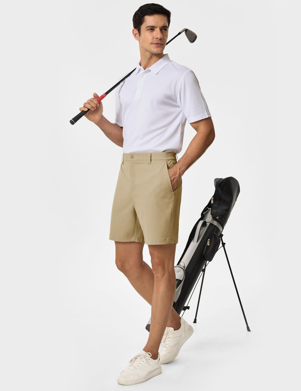 TACVASEN 7-inch shorts 6-pocket closeup showcases practical organization.
