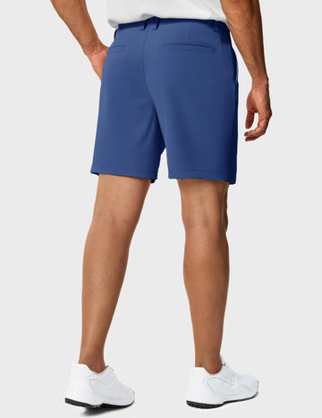 TACVASEN 7in shorts waistband and belt-loops for secure, adjustable fit.