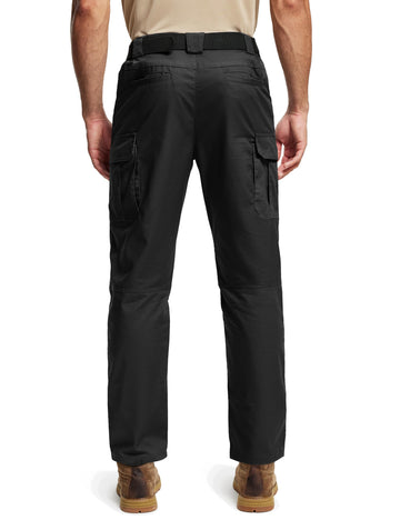 TACVASEN cargo pants elastic waistband supports comfortable adjustable fit during activity