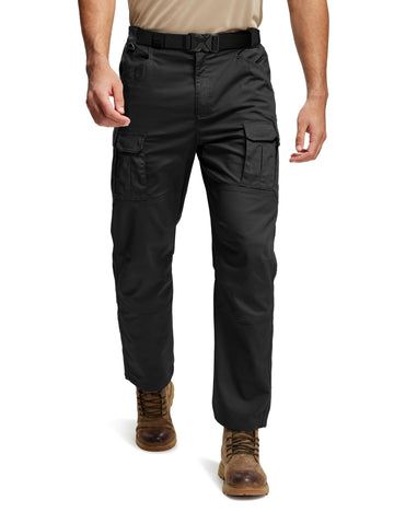 TACVASEN cargo pants eight-pocket layout enables quick-access gear on hikes