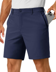 TACVASEN men's casual shorts with 7-inch inseam for flexible swing