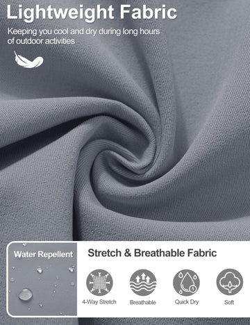 TACVASEN men's golf shorts back-snap pockets close-up for secure essentials during play.