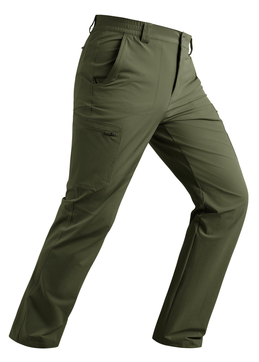 TACVASEN men's hiking pants front view for versatile outdoor use.
