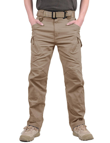 TACVASEN cargo pants pocket detail highlights nine roomy pockets for gear