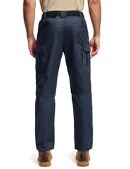 TACVASEN pants elastic waistband demonstrates adjustable fit for all-day movement