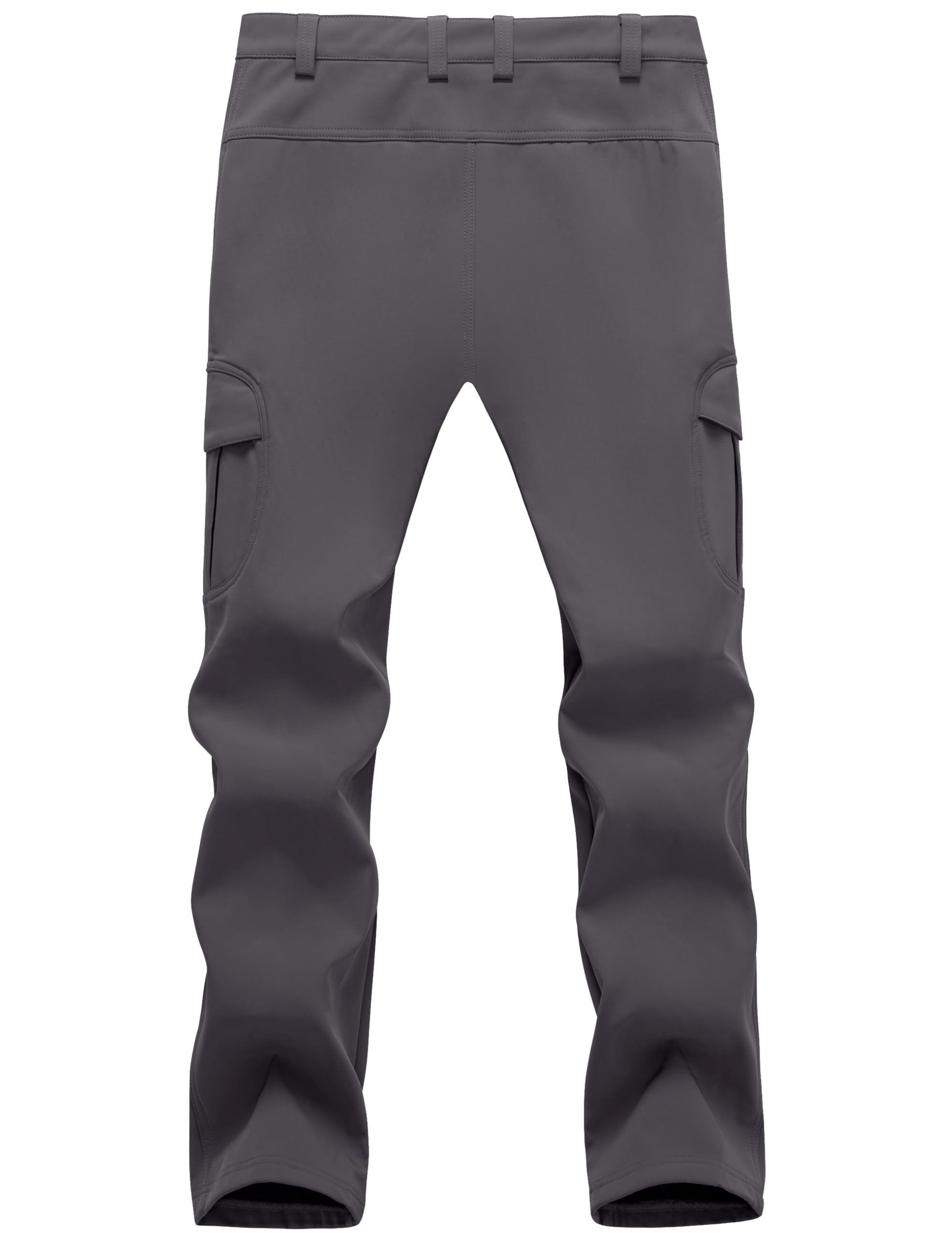 TACVASEN winter pants fleece lining inside emphasizes warmth and comfort