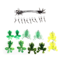 Taidda Frog Lure Kit color variety for different water conditions