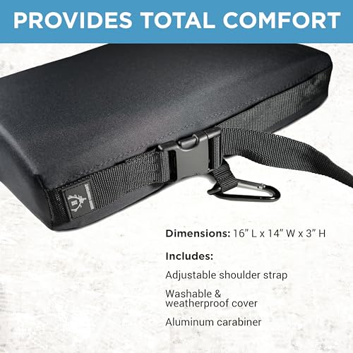 Tail Mate GelCore cushion back view highlighting support and stability
