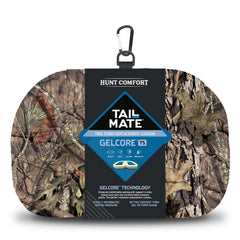 Tail Mate GelCore seat cushion shows foam layers for all-day comfort on long stalk hunts.