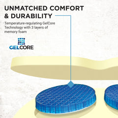 Tail Mate tree stand cushion in use demonstrates stable, comfortable seating.