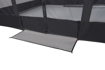Tailgaterz screen house graphite perimeter floor with mud mat entry