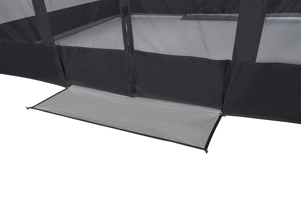 Tailgaterz screen house graphite perimeter floor with mud mat entry