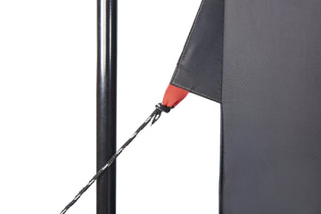 Tailgaterz screen house graphite color-coded frame for quick assembly