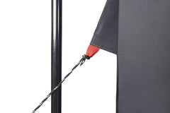 Tailgaterz screen house graphite color-coded frame for quick assembly