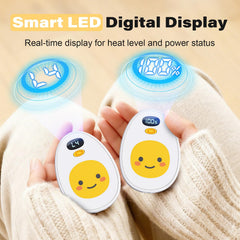 Taiofan hand warmer with four-levels control for instant warmth outdoors