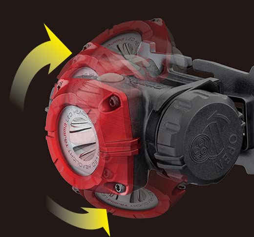 Tajima Grati-Lite headlamp on helmet demonstrates practical field use