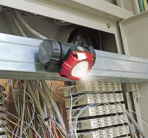 Tajima Grati-Lite headlamp back magnet enables quick mounting