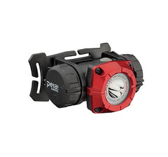 Tajima Grati-Lite headlamp side view highlighting compact design and magnet mount