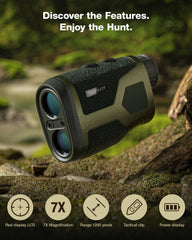 TAKENJOY HM7 side view highlights slim profile for easy belt carry.