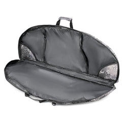 TaktZeit bow case external pockets keep accessories organized and within reach.