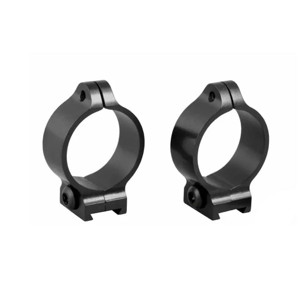 Talley 300003 fixed ring low 30mm side view reveals slim, low-profile mount