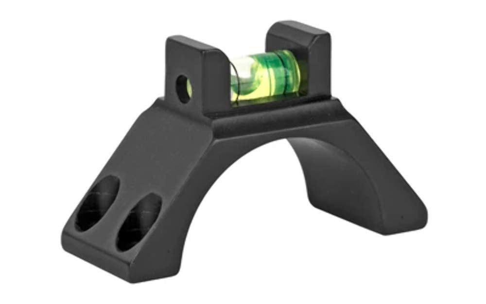 Talley 30ACI anti-cant indicator on 30mm rings aids quick rifle alignment checks.