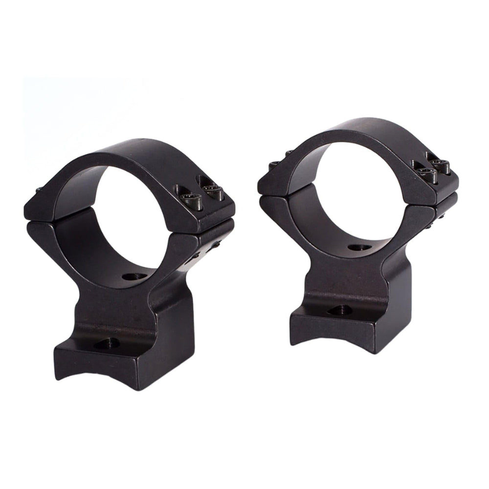 Close-up of Talley 740765 30mm Winchester XPR mount height for precise alignment.