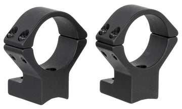 Talley 750765 30mm XPR High mount on rifle rail for reliable scope stability.