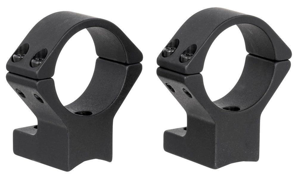 Talley 750765 30mm XPR High mount on rifle rail for reliable scope stability.