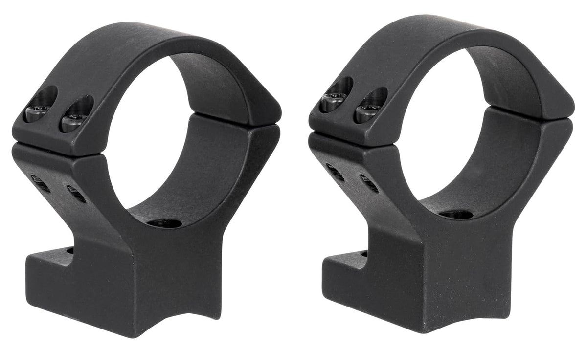 Talley 750765 30mm XPR High mount on rifle rail for reliable scope stability.