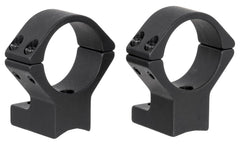 Talley 750765 30mm XPR High mount on rifle rail for reliable scope stability.