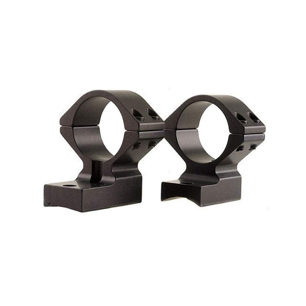 Talley Accumark 1in ring/base high black product image, providing rigid, precise mounting.