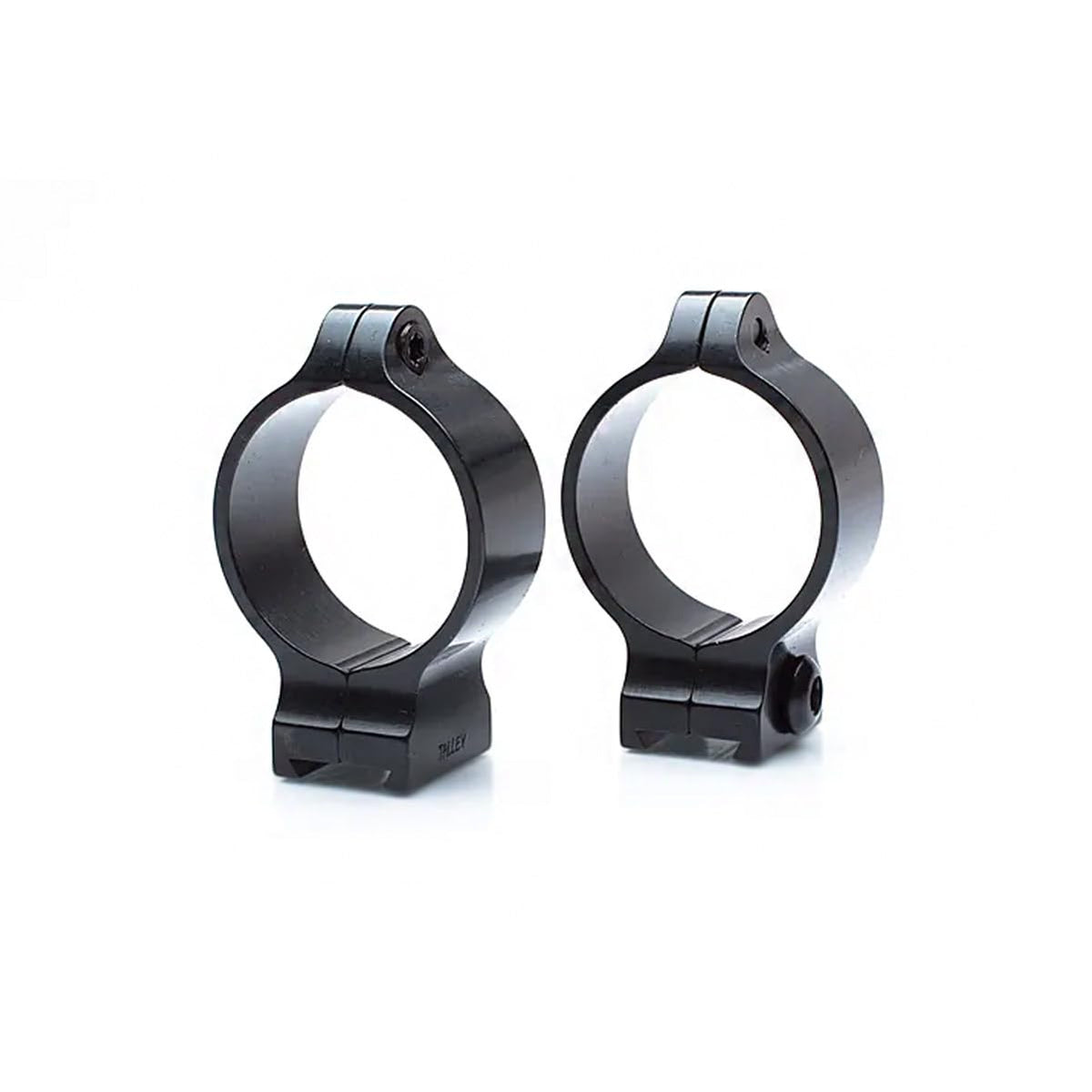 Talley Fixed Ring Black 1-Inch close-up highlights rigid construction for stable mounting.