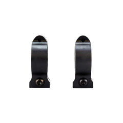 Talley Fixed Ring Black 1-Inch with recoil-base detail demonstrates secure, durable base.