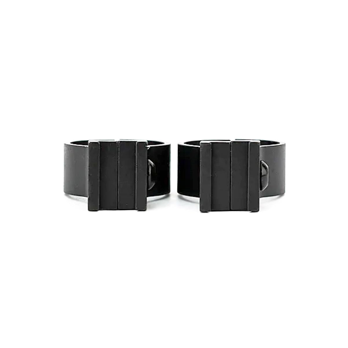 Talley Fixed Ring Black 1-Inch rugged finish supports magnum-grade use.