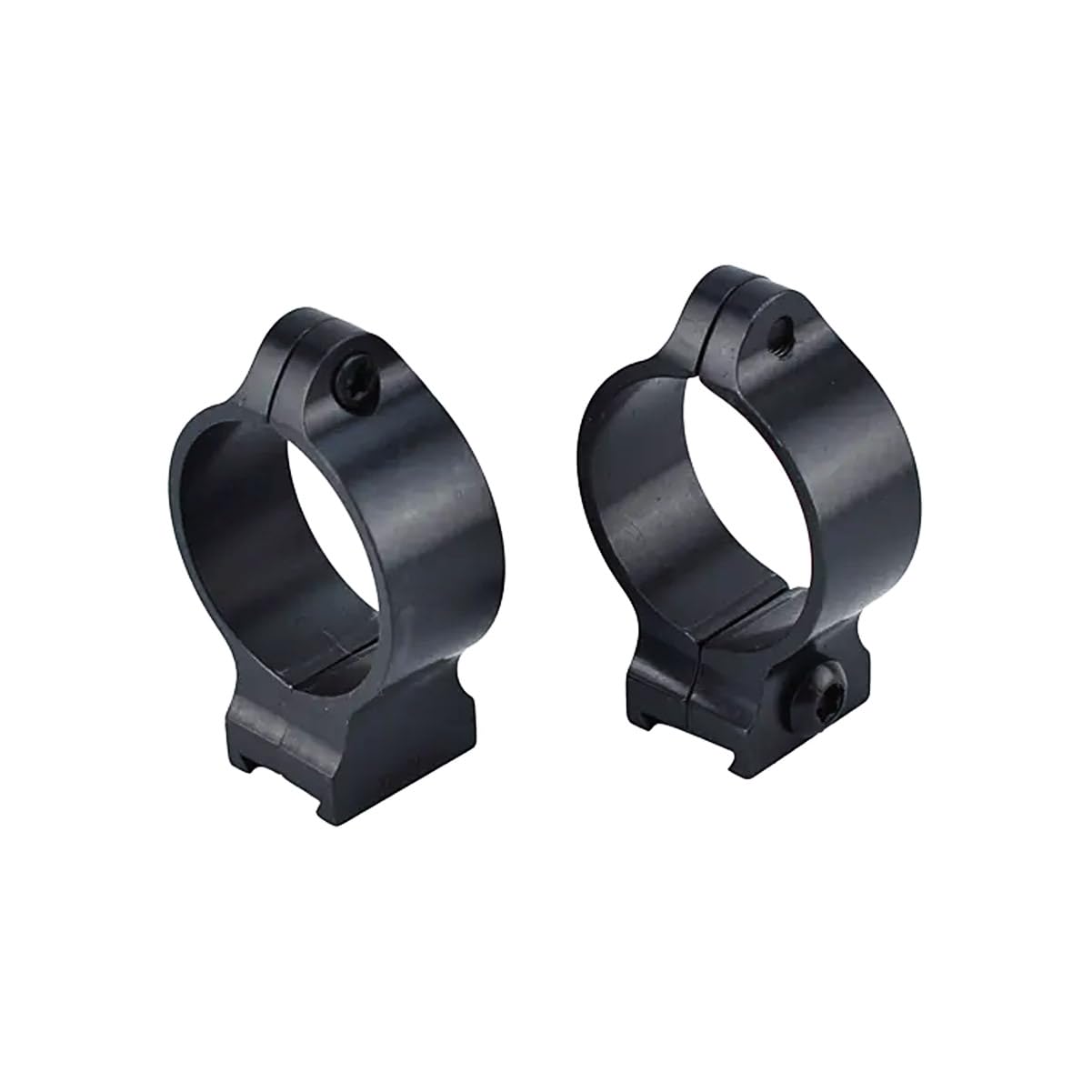 Talley Fixed Ring Black 1-Inch screw detail emphasizes robust hardware.