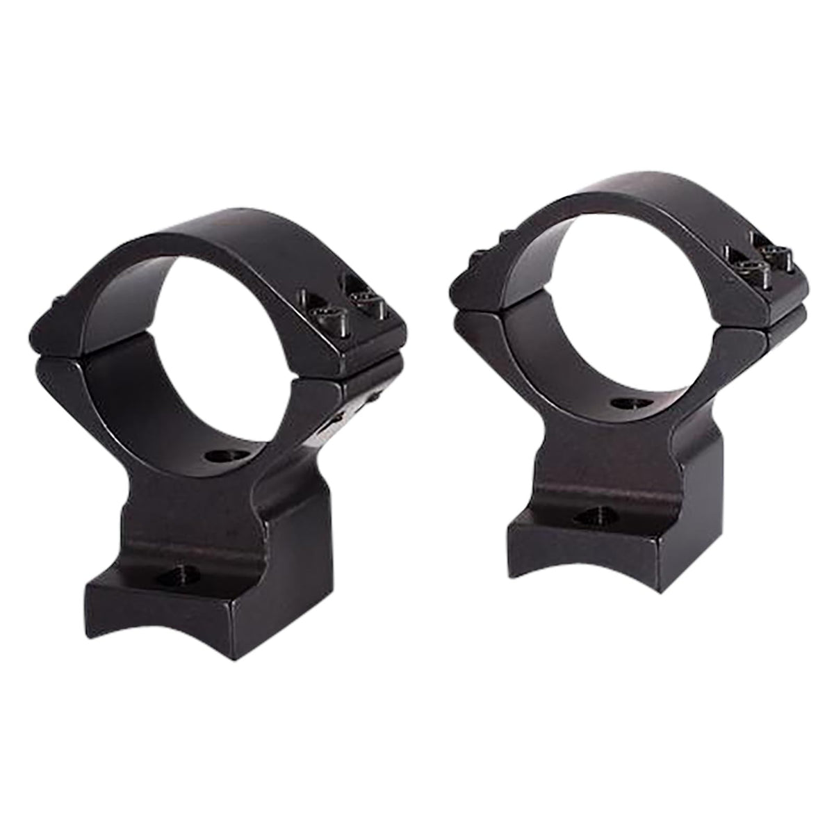 Talley light weight scope mount in blue for 1 inch scopes, designed for strength and stability.