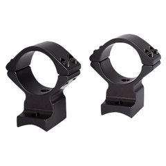 Talley light weight scope mount in blue for 1 inch scopes, designed for strength and stability.