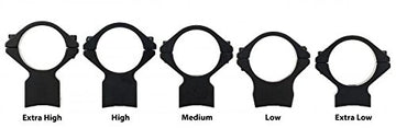 Talley matte black finish offers non-reflective field-ready look.