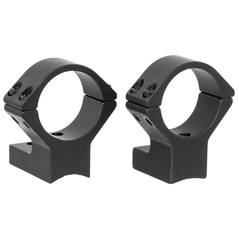 Talley Model 70 extended front scope mount in blue maintains zero on magnum calibers.
