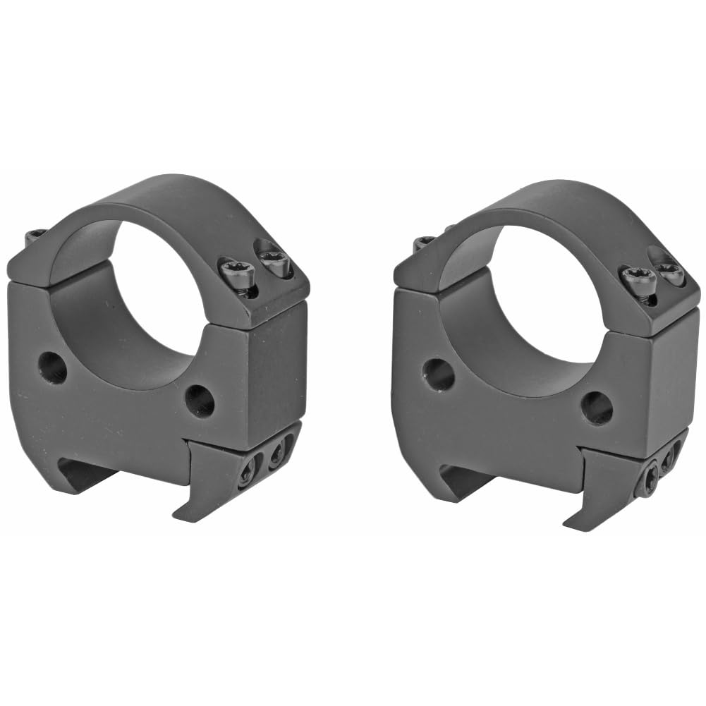 Talley Modern Sporting Rings 1-Inch High mounted on rifle for stable sighting