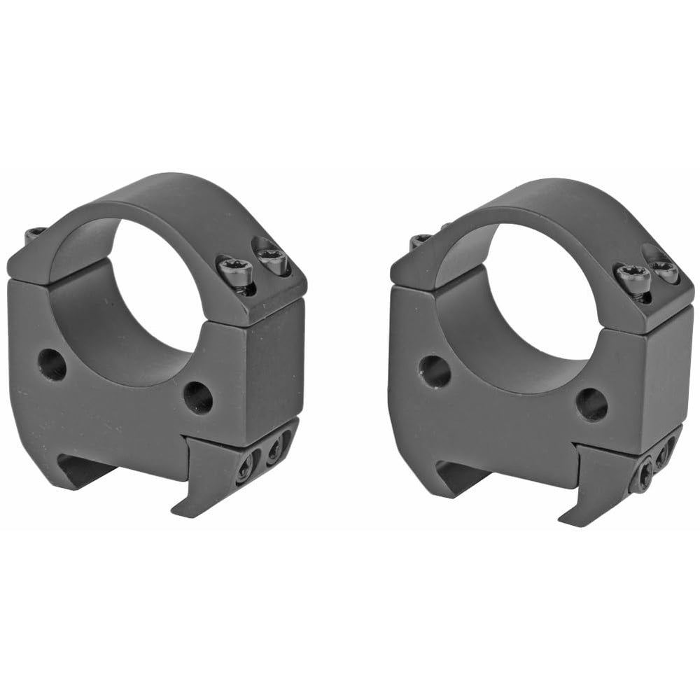 Talley Modern Sporting Rings 1-Inch High mounted on rifle for stable sighting