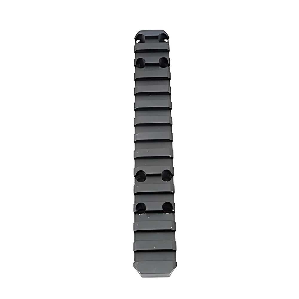 Talley one-piece aluminum base in blue provides rigid, repeatable scope alignment