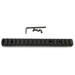 Talley 20 MOA base with mounting hardware for Remington 700 long action—stable rail system.