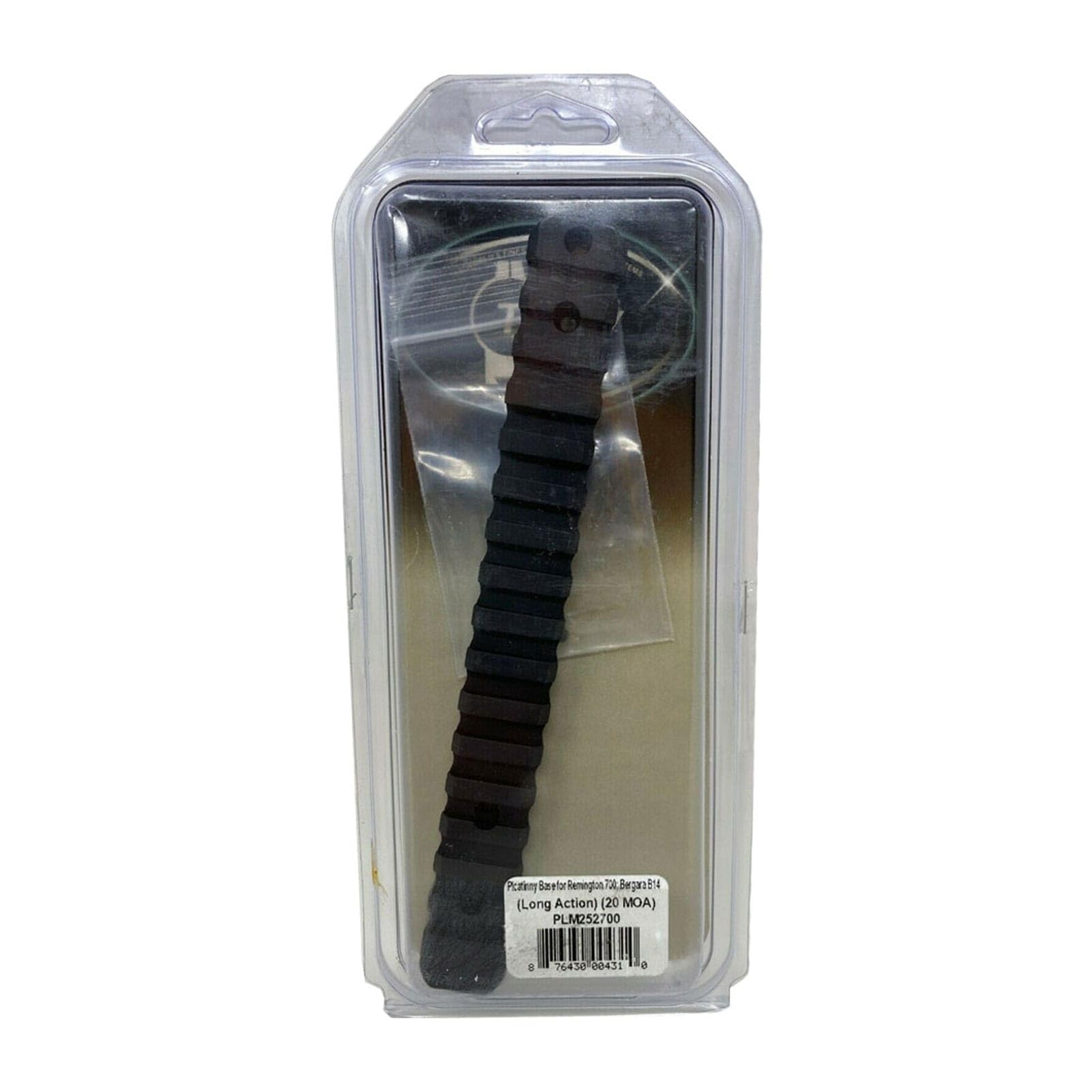 Talley base made in USA supports magnum calibers with hardened 68 Rockwell finish.