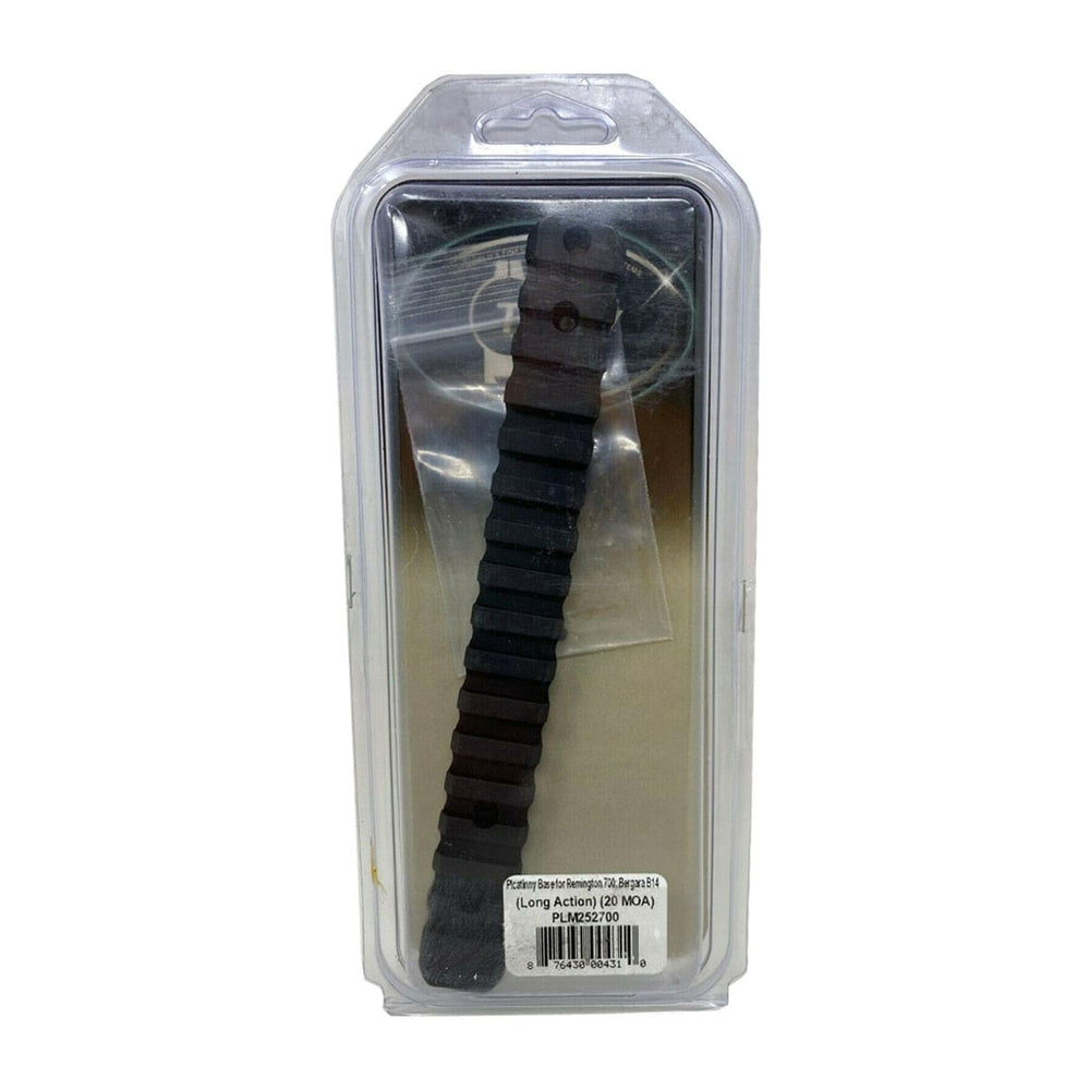 Talley base made in USA supports magnum calibers with hardened 68 Rockwell finish.