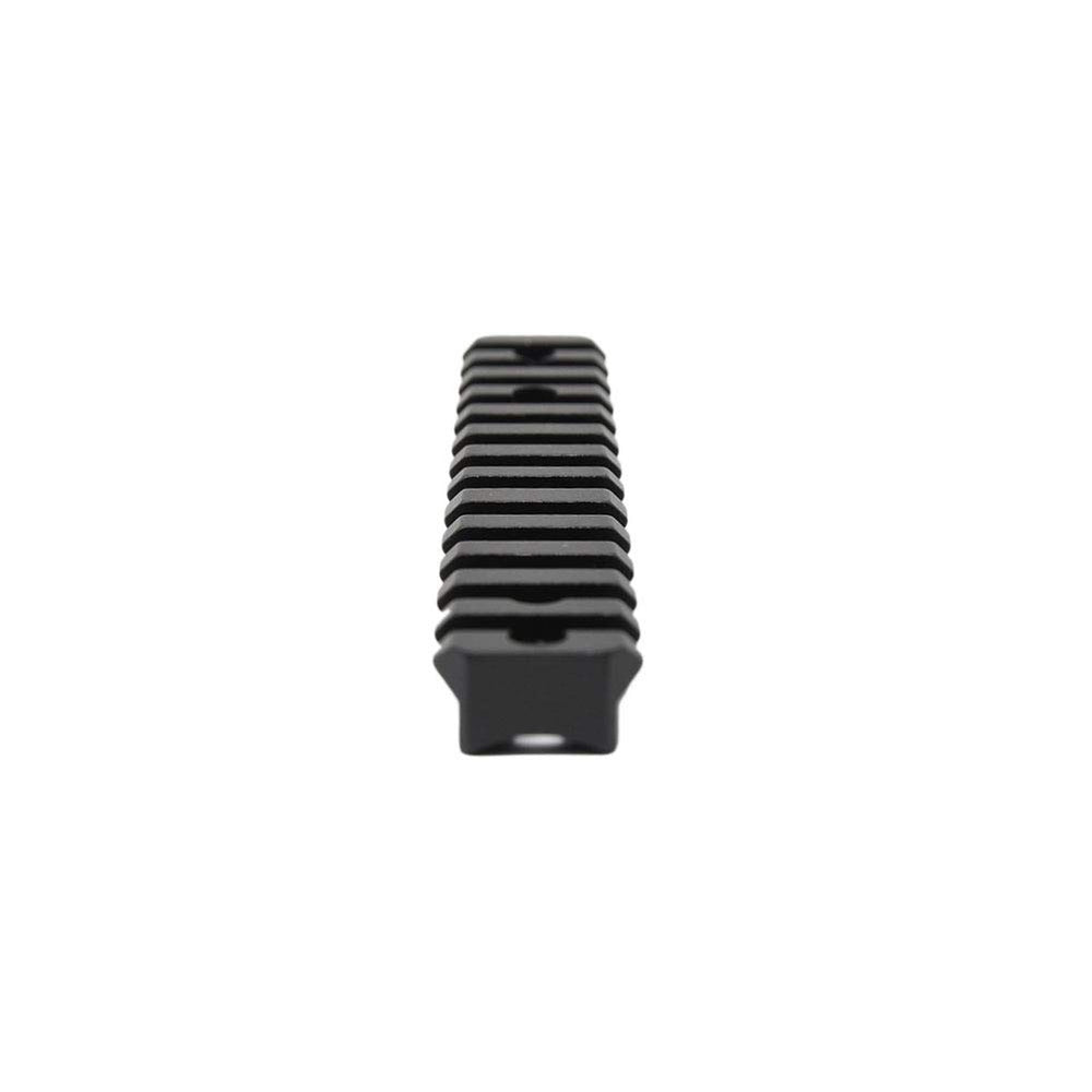 Talley PS0258749 Kimber 84M Long Action mount closeup showing solid fit.
