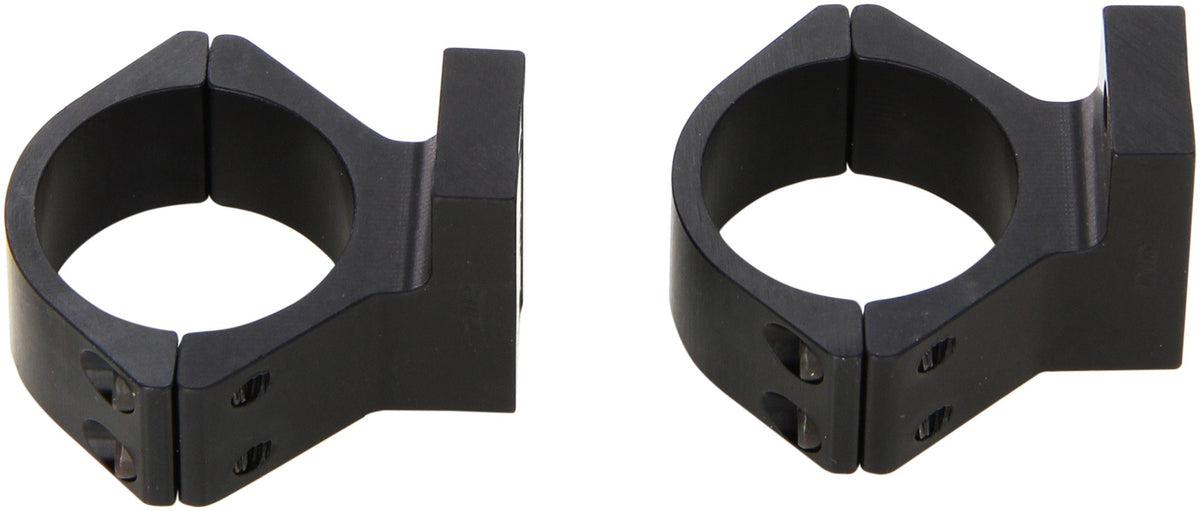 Talley scope mount for Tikka T3 and Master, top view, rigid one-piece design for durability.