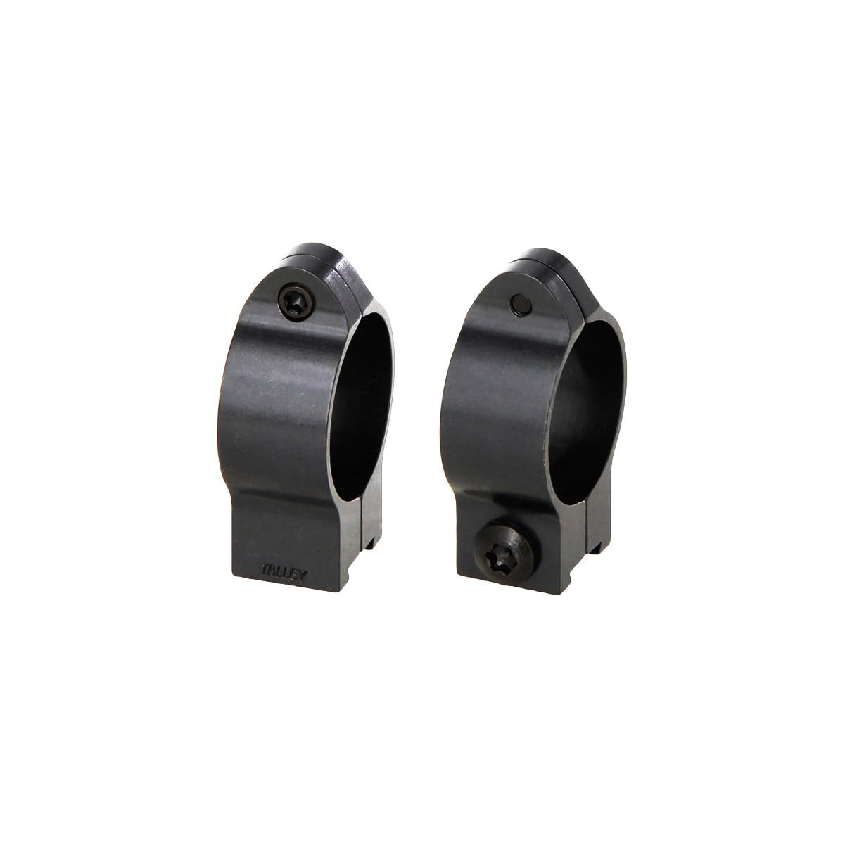 Unitized one-piece blue mount by Talley boosts rigidity and durability.